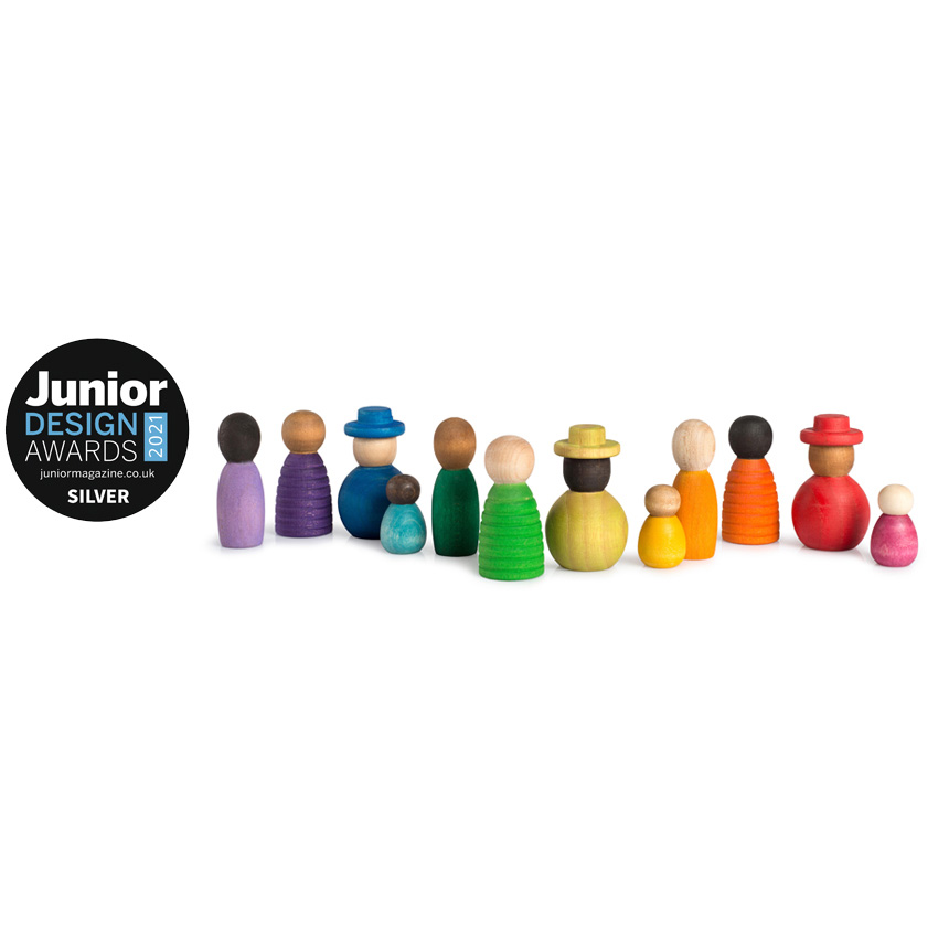 “Best eco toy design” – Silver award for our “Together” set at the Junior Design Awards